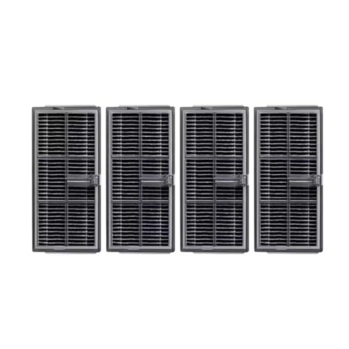 ZLiT Hauptgummibürsten Seitenbürsten Filter Wischpads Tücher Staubbeutel Ersatzteil für Dreame L10s Ultra Gen 2/L30s Ultra (4 Filter) von ZLiT