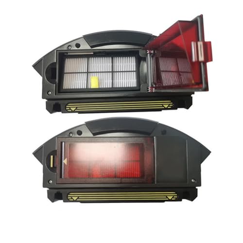 ZLiT Mülltonnen-Sammelbox mit Filter für iRobot Roomba 800 805 806 900 901 Serie Roboter-Staubsaugerbox (nicht passend für Roomba 890 980) von ZLiT