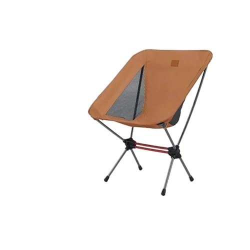 ZMCGNO Campingstuhl Stühle Tragbarer Ultraleichtstuhl Outdoor Klappstuhl Angelstuhl Picknick Strandstuhl(L01-yellow) von ZMCGNO