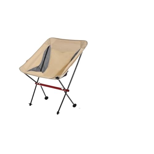 ZMCGNO Outdoor Folding Camping Moon Chair Aluminiumlegierung Ultraleicht Tragbare Lagerung Angeln Rückenlehne Hocker Home BBQ Gartennutzung(Purple) von ZMCGNO