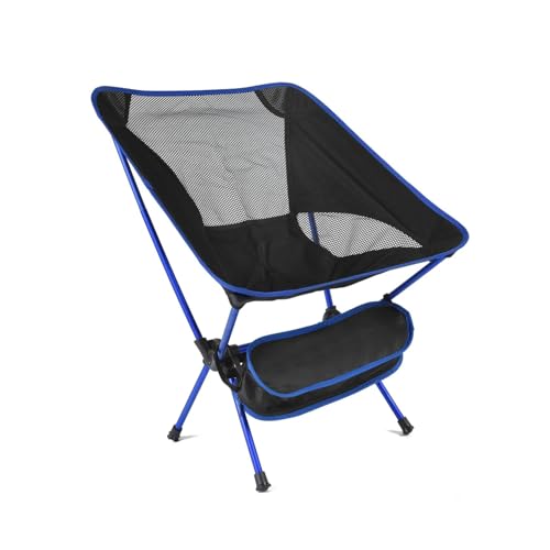ZMCGNO Outdoor Smart Camping Klappstuhl Leichter Strand Angelstuhl(D Blue) von ZMCGNO