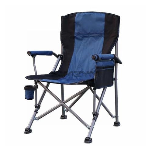 ZMCGNO Stuhl Klapphocker Camping Klappstuhl Muebles Outdoor Möbel Sessel Freizeitfahrzeug Angeln Direktor(Blue) von ZMCGNO