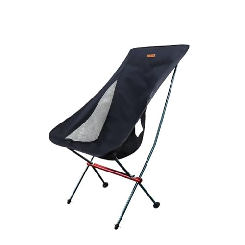ZMCGNO Tragbarer Campingstuhl im Freien Oxford-Stoff Klappbarer Verlängerter Sitz for Angeln BBQ Picknick Strand Ultraleichte Stühle(SY-HS-02) von ZMCGNO