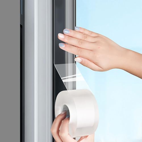 ZMDMAH 3cm x 10m Dichtungsband Selbstklebend für Türen Fenster Türdichtungsstreifen Wasserdicht Transparent Wetterfeste Haustürdichtung Innen Unten Windschutzstreifen Zugluftstopper Türbodendichtung ZMDMAH 3cm x 10m Dichtungsband Selbstklebend für Türen Fenster Türdichtungsstreifen Wasserdicht Transparent Wetterfeste Haustürdichtung Innen Unten Windschutzstreifen Zugluftstopper Türbodendichtung von ZMDMAH