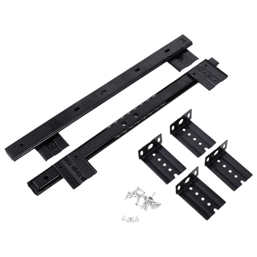 1 Paar verstellbare Tastatur-Regalschienen unter dem Schreibtisch, Computer-Gleitschiene 1 Paar verstellbare Tastatur-Regalschienen unter dem Schreibtisch, Computer-Gleitschiene von ZMGYF