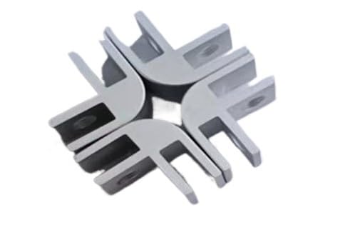 1 Satz DIY-Glasflammen-Windschutz-Kits, Aluminiumlegierung, Feuerstellen-Windschutz-Glasklemmen, Feuerstellen-Flammenschutz-Clips for 8 mm Glas von ZMGYF