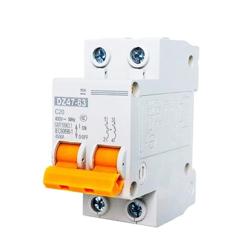 1P 2P 3P 4P AC-Leistungsschalter VaneAims PV Solar Luftschalter 6-63A AC400V Din-Schienenmontage MCB(2P,40A) von ZMGYF