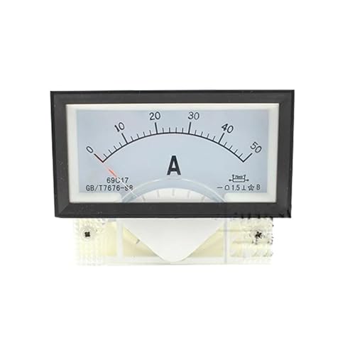 1PC 69C17-A 50A 100A 500A 1000A/75mV DC Analog Meter Panel AMP Gauge DC Amperemeter Verwendung mit Shunt Strom Meter 85 * 46MM Amperimetro(DC2A) von ZMGYF