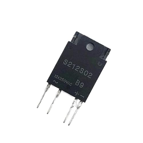 1PCS S212S02 Solid State Relais Direct Plug ZIP-4 Fuß 12A 250VAC Spot von ZMGYF