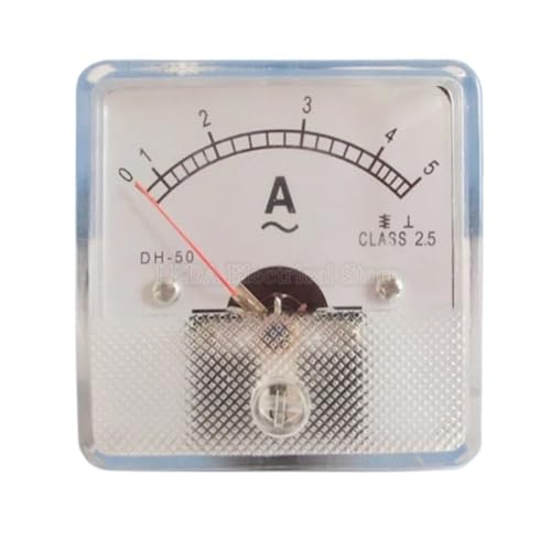 1Pcs DH-50 AC Amperemeter 1A 2A 3A 5A 10A 15A 20A 30A 50A 75A 100A 150A 200A 250A 300A Analog Zeiger meter Strom meter(2A) von ZMGYF