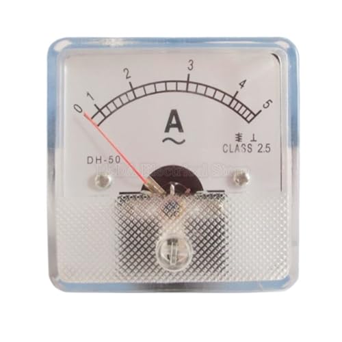 1Pcs DH-50 AC Amperemeter 1A 2A 3A 5A 10A 15A 20A 30A 50A 75A 100A 150A 200A 250A 300A Analog Zeiger meter Strom meter(5A) von ZMGYF