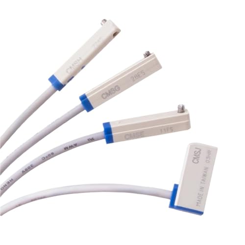 2-DRAHT NPN PNP Magnetischer Näherungsschalter Reedschalter Pneumatischer Zylindersensor CMSG DMSE DMSH CMSJ(Beige,2m) von ZMGYF