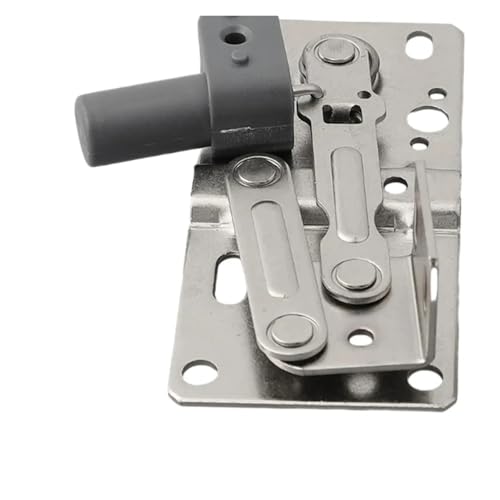 2 Stück Waschbecken-Flip-Out-Tablett-Scharniere mit Dämpfer, einfache Installation, Ersatzteile for Waschbecken-Frontschublade, 45 Grad von ZMGYF
