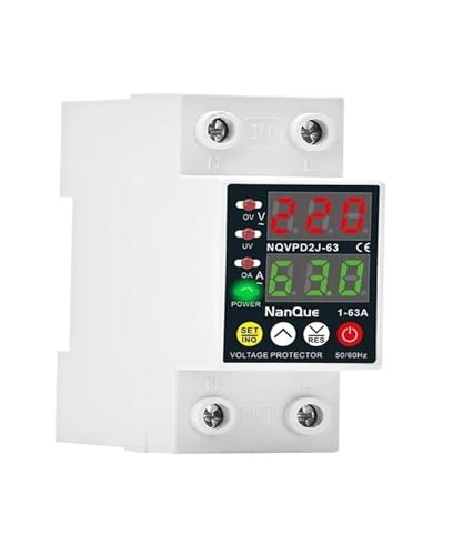 220V 110V Einstellbarer Über-Unterspannungsschutz 50/60Hz 40A 63A Solar-Photovoltaik-Wechselrichter Niederspannungs-Stromzähler-Relais(110V-127V) von ZMGYF