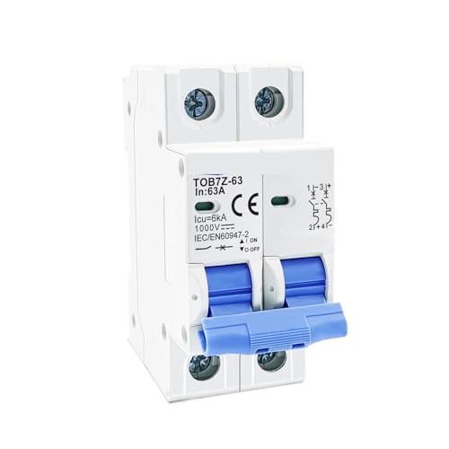 2P DC 1000V Solar-Leistungsschalter 3A 6A 10A 16A 20A 25A 32A 40A 50A 63A DC(32A) von ZMGYF
