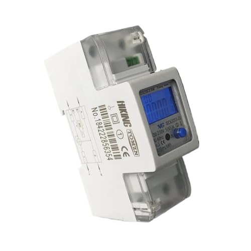 65A 100A 230V 50Hz 60Hz Spannung Strom Positive Rückwärts Wirk- Blindleistung Einphasige Schiene Wattstunden-Energiezähler(10(100) A) von ZMGYF