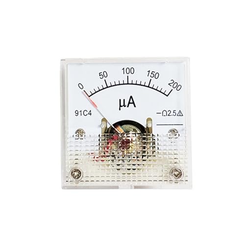 91C4-uA 100uA 200uA 300uA 500uA DC-Zeigertyp Analoges Stromtafelmessgerät Mikroampere(Plus or Minus 50uA) von ZMGYF