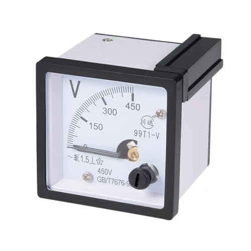 99T1-A Analoges Panel-Amperemeter-Messgerät Amperestrommessgerät 1A2A3A5A10A20A30A50A Zeigertyp AC-Amperemeter(15A) von ZMGYF