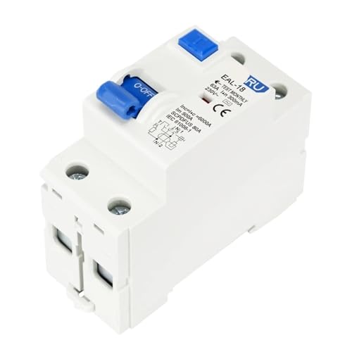 AC-Typ Elektromagnetischer Fehlerstromschutzschalter Differentialschutzschalter Sicherheitsschalter AC 2P 4P 6A RCD 30mA 100mA(300mA,2P 20A) von ZMGYF