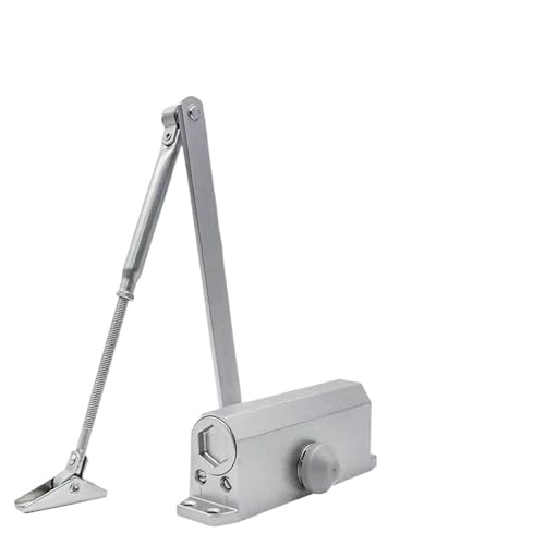 Automatischer Torschließer, Metall, hydraulischer Puffer, Türstopper, einstellbare Geschwindigkeit, Türstummschaltung, Schließausrüstung(45-85KG) von ZMGYF