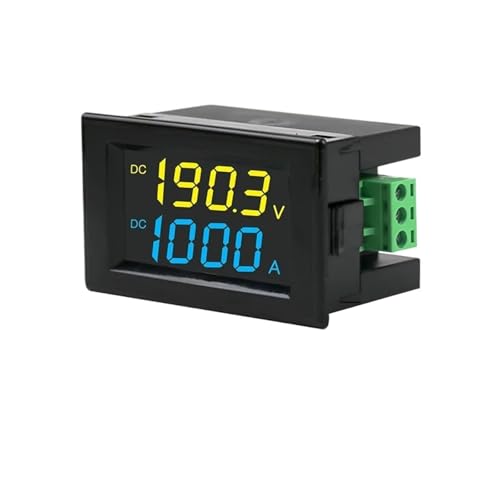 D85-3051AG Spannungs- und Strommessgerät mit zwei zweifarbigen LCD-Digitalanzeigen(0-199.9V 1.999A) von ZMGYF