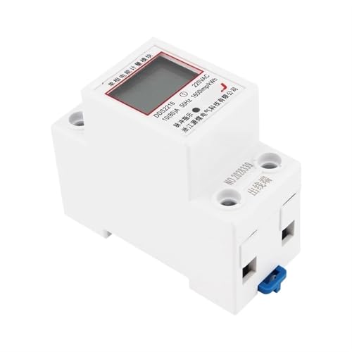 DIN-Schiene, LCD-Digitalanzeige, einphasiges Zurücksetzen, Nullenergiezähler, kWh, Stromverbrauch, Energie, Stromzähler, Wattmeter, 220 V, 80 A(DDS2216-2) von ZMGYF