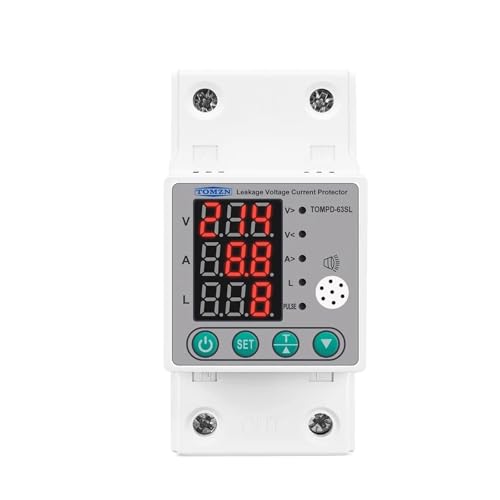DIN-Schiene 63 A automatische Wiederverbindung von Über- und Unterspannung, Überstrom, Leckageschutz, Überspannungsschutz, Schutzrelais, kWh-Leistung DIN-Schiene 63 A automatische Wiederverbindung von Über- und Unterspannung, Überstrom, Leckageschutz, Überspannungsschutz, Schutzrelais, kWh-Leistung von ZMGYF
