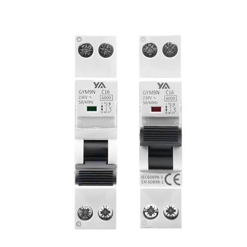 DPN MCB 1P + N 6A 10A 16A 20A 25A 32A 40A 220V AC Circuit Breaker 6KA C Kurve B Kurve Din Schiene 6KA MCB(B Curve,25A) von ZMGYF