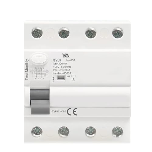 GYL9 S Typ RCCB Zeitverzögerter RCD Verzögerungstyp Elektromagnetischer Schutzschalter(AC-S 4P 40A,100mA) von ZMGYF