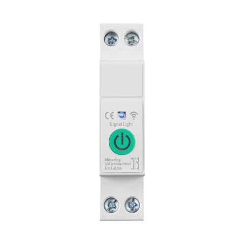 Leistungsschalter 1-63A 1P Energiezähler Kwh Metering Überwachung Timer Relais Unterstützung Leistungsschalter 1-63A 1P Energiezähler Kwh Metering Überwachung Timer Relais Unterstützung von ZMGYF