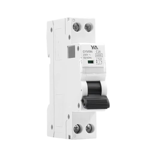 MCB 1P + N 6A 10A 16A 20A 25A 32A 40A 220V AC Circuit Breaker 6KA C Kurve B Kurve Din Schiene 6KA MCB(C Curve,40A) von ZMGYF