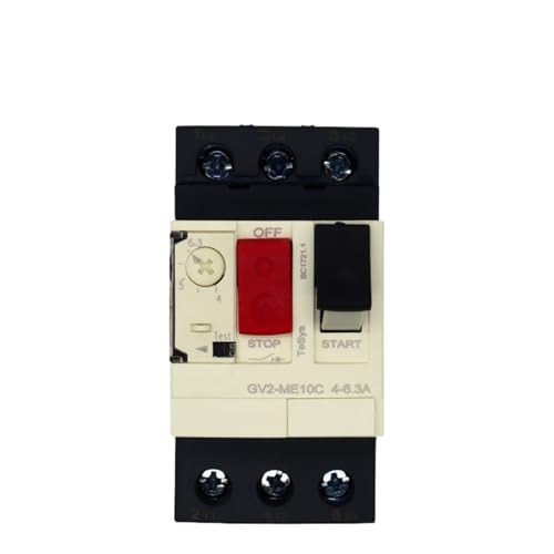 MPCB-Motorstarter mit Drucktastensteuerung GV2ME08, GV2ME10, GV2ME14, GV2ME16, GV2ME20, GVME22 Thermomagnetischer Motorschutzschalter(GV2ME01C 0.1-0.16A) von ZMGYF