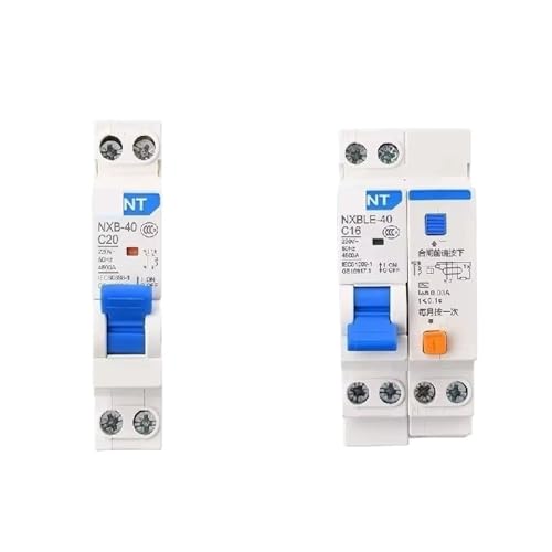 NXB-40 NXBLE-40 1P+N 6A 10A 16A 20A 25A 32A 40A 220V 230V Leistungsschalter MCB DZ267 DZ267LE(NXB-40 1P N,10A) von ZMGYF