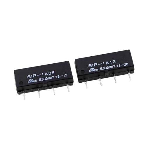 SIP-1A05 SIP-1A12 Trockenfederrelais 1 Gruppe oft offen DC5V 12V 4 Fuß Spot 5St(SIP-1A05 5pcs) von ZMGYF