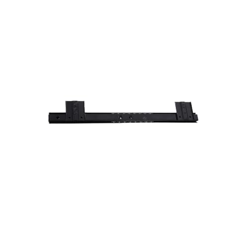 Schreibtisch-Tastatur-Schubladenschiene, Schreibtisch-Tablett-Gleitschiene, verstellbare Halterung, passend for Untertisch-Computer-Gleitschiene(Black) von ZMGYF