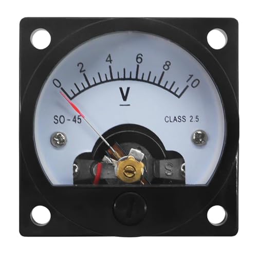 Square45*45mm DC 10V 15V 20V 25V 30V 50V 100V SO45-V Zeiger Typ Spannung Analog Meter(150V) von ZMGYF
