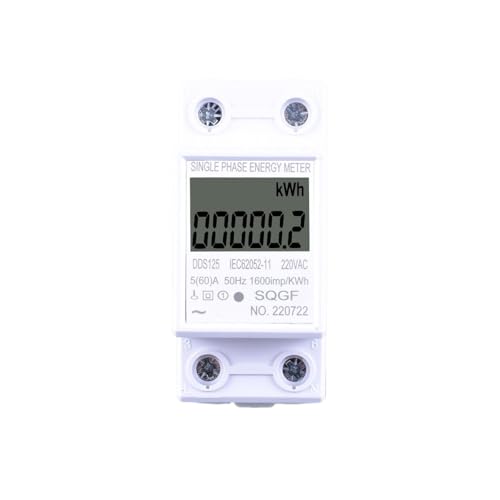 Startseite LCD-Digitalanzeige Stromverbrauchsmesser Einphasen-Energiezähler Watt Wattmeter kWh 230V AC 50Hz 60A Elektrische Din-Schiene Startseite LCD-Digitalanzeige Stromverbrauchsmesser Einphasen-Energiezähler Watt Wattmeter kWh 230V AC 50Hz 60A Elektrische Din-Schiene von ZMGYF