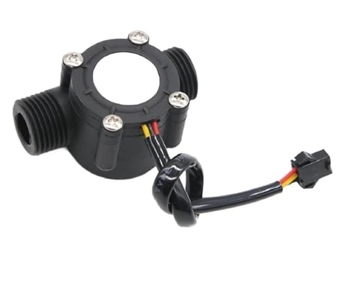 YF-S201 Hall Effect Water Flow Sensor 1-200L/min G1/2 G3/4 G1 G2 Plastic Valve for Irrigation Hot Water Liquid Meter(YF-S201B-DN15) von ZMGYF