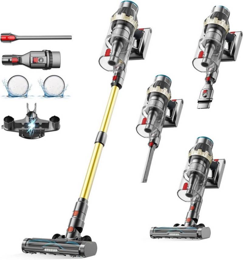 ZMH Akku-Handstaubsauger Akku Staubsauger Kabellos, 550W/45000Pa/60 Min Akkustaubsauger, 550 W ZMH Akku-Handstaubsauger Akku Staubsauger Kabellos, 550W/45000Pa/60 Min Akkustaubsauger, 550 W von ZMH