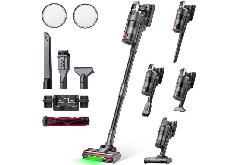 ZMH Akku-Handstaubsauger Kabellos A11 48Kpa Starke Saugkraft 60 Min Laufzeit für Hartholzböden, 600,00 W, beutellos, mit Zyklon & Anti-Tangle Technologie Teppiche ZMH Akku-Handstaubsauger Kabellos A11 48Kpa Starke Saugkraft 60 Min Laufzeit für Hartholzböden, 600,00 W, beutellos, mit Zyklon & Anti-Tangle Technologie Teppiche von ZMH