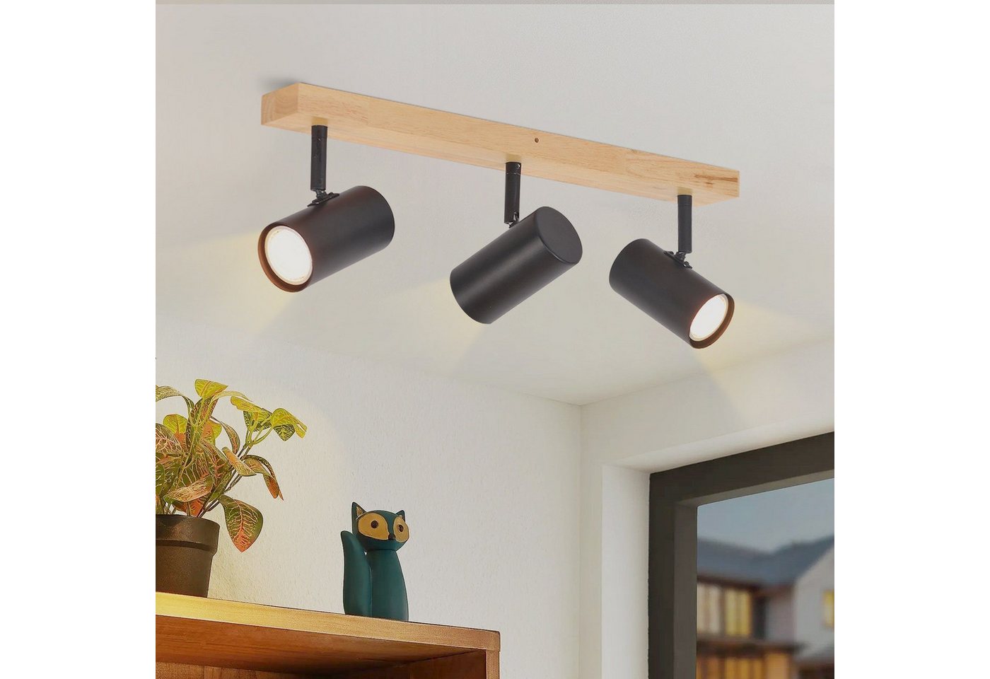 ZMH Deckenstrahler 1/2/3Flammig GU10- Modern Deckenlampe 330°Schwenkbar Whonzimmer, Augenschutz, Einfache Installtion, ohne Leuchtmittel, Nicht Dimmbar für Wohnzimmer Schlafzimmer ZMH Deckenstrahler 1/2/3Flammig GU10- Modern Deckenlampe 330°Schwenkbar Whonzimmer, Augenschutz, Einfache Installtion, ohne Leuchtmittel, Nicht Dimmbar für Wohnzimmer Schlafzimmer von ZMH