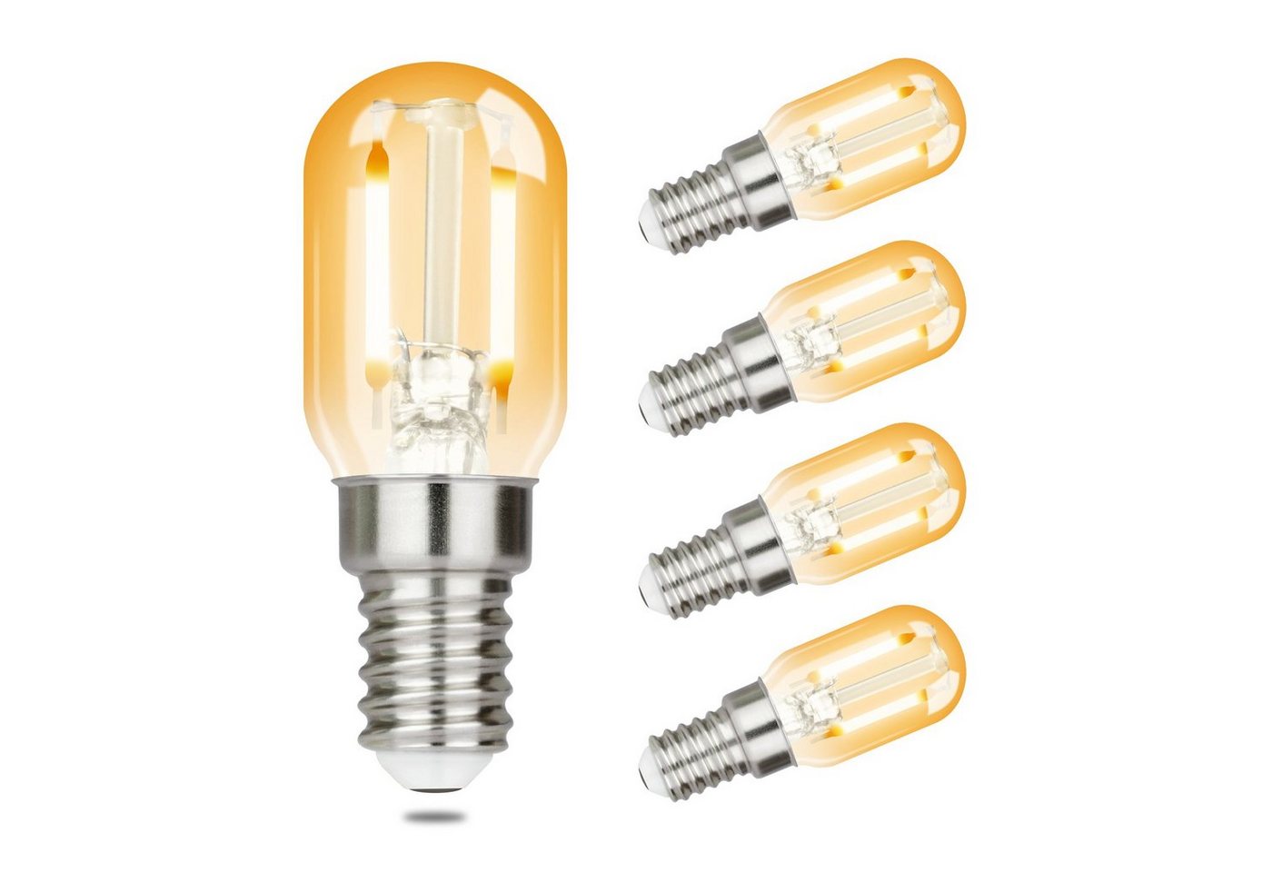 ZMH LED-Leuchtmittel E14 LED Vintage Glühbirnen - T22 LED Leuchtmittel für Flur, 4 St., Warmweiß, Nicht Dimmbar ZMH LED-Leuchtmittel E14 LED Vintage Glühbirnen - T22 LED Leuchtmittel für Flur, 4 St., Warmweiß, Nicht Dimmbar von ZMH