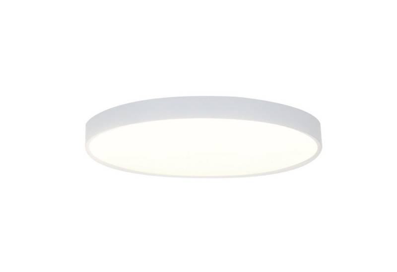 ZMH LED Deckenleuchte Wohnzimmer Rund Schwarz/Weiß Dekcenlampe IP44 Flach Küchenlampe, Warmweiß (nicht dimmbar), LED fest integriert, 3000K, Ø28cm Kellerlampe Wohnzimmer Bad Büro küche Einfach Installtion von ZMH