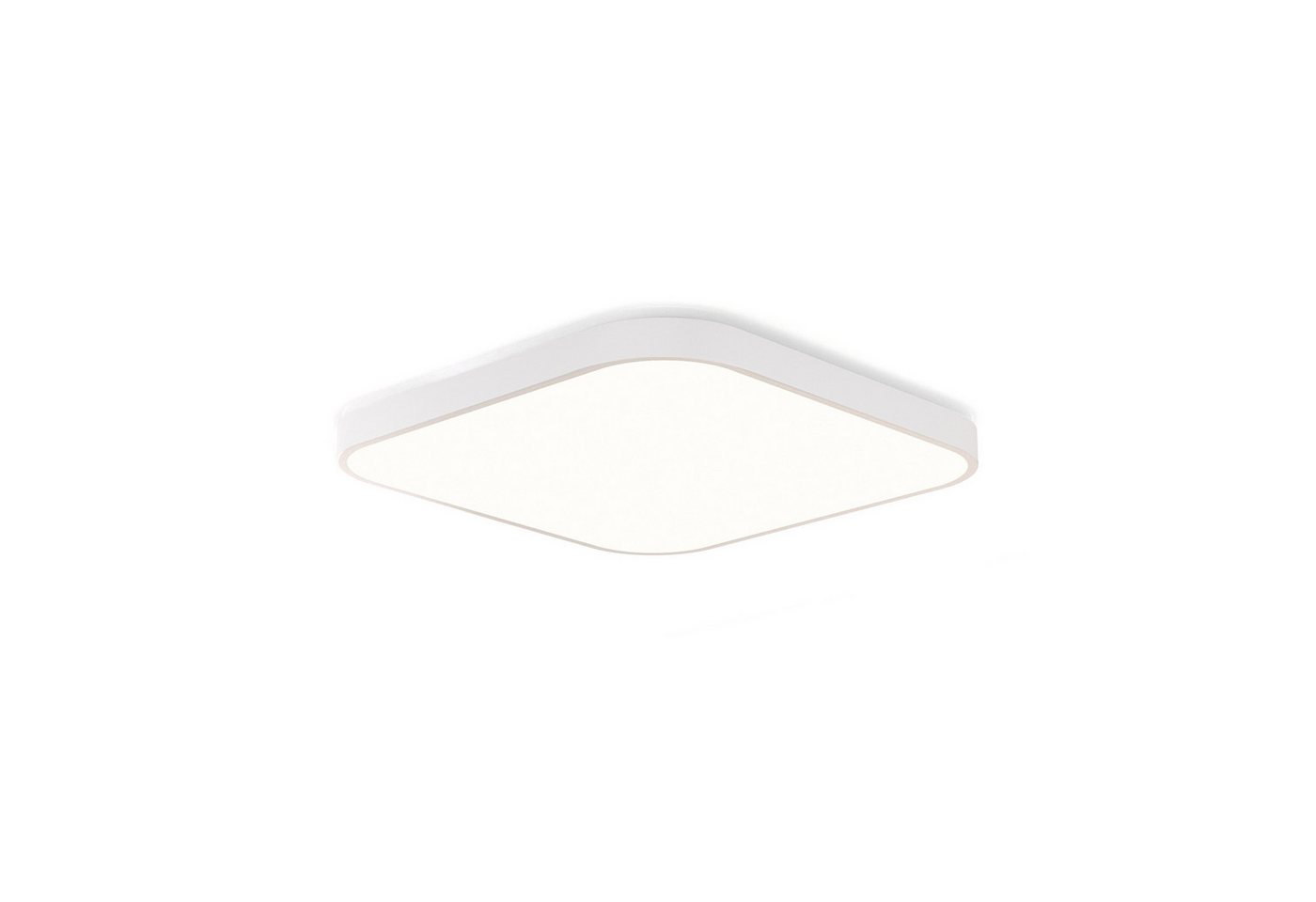 ZMH LED Deckenleuchte Dimmbar Flach IP44 Wasserdicht Bad- Küchen- Schlaflampe Bad Flur, LED fest integriert, 3000-6500k, ∅27CM, 15w, Dimmbar von ZMH