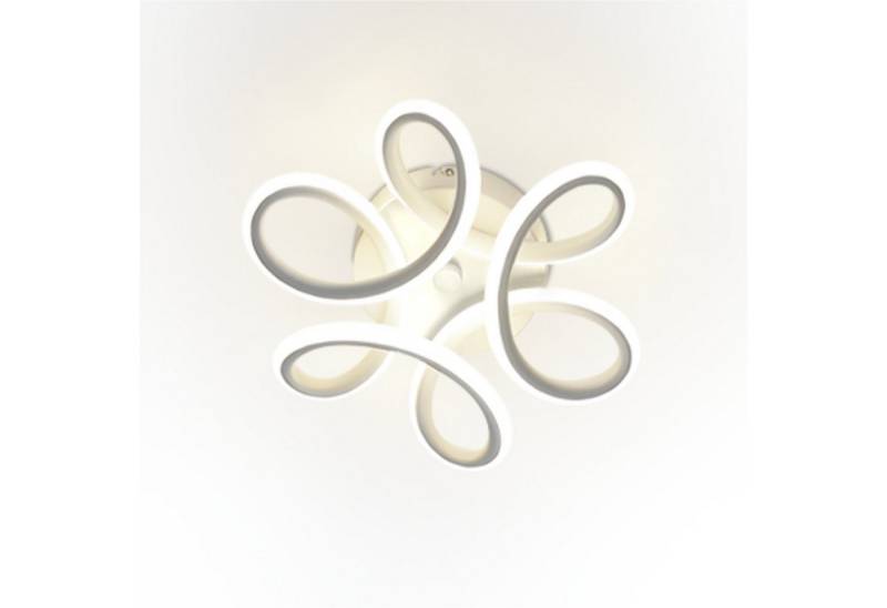ZMH LED Deckenleuchte Geometrie Design Lampe Modern Schlafzimmer Whonzimmer, LED fest integriert, Warmweiß von ZMH