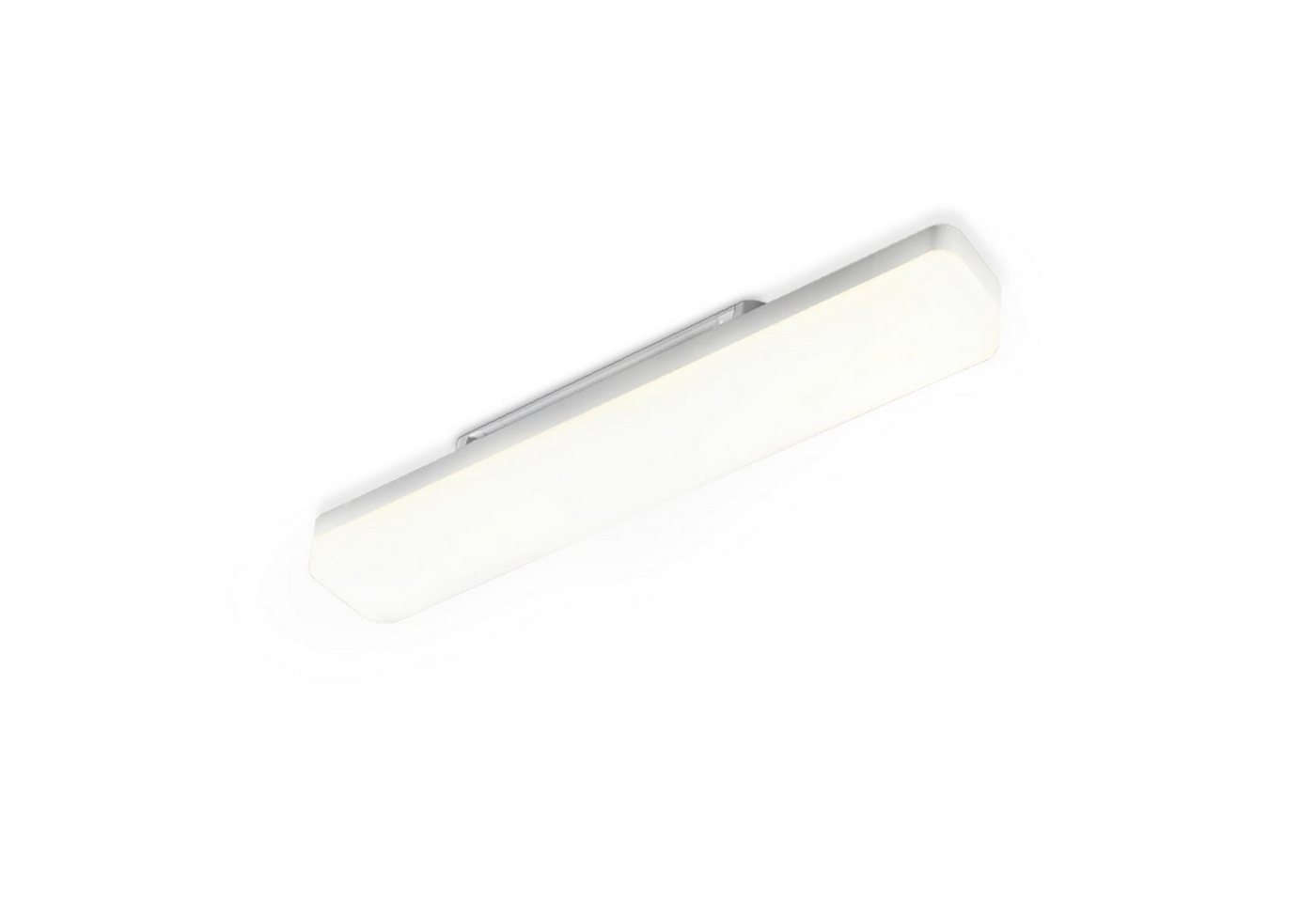 ZMH LED Deckenleuchte Wohnzimmer weiß Flurlampe Modern Tageslicht Augenschutz Schlafzimmer, Einfache Installation, LED fest integriert, Tageslichtweiß, 18W Flurlampe 4000K für Keller Büro Garage von ZMH