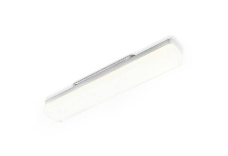 ZMH LED Deckenleuchte Wohnzimmer weiß Flurlampe Modern Tageslicht Augenschutz Schlafzimmer, Einfache Installation, LED fest integriert, Tageslichtweiß, 18W Flurlampe 4000K für Keller Büro Garage von ZMH