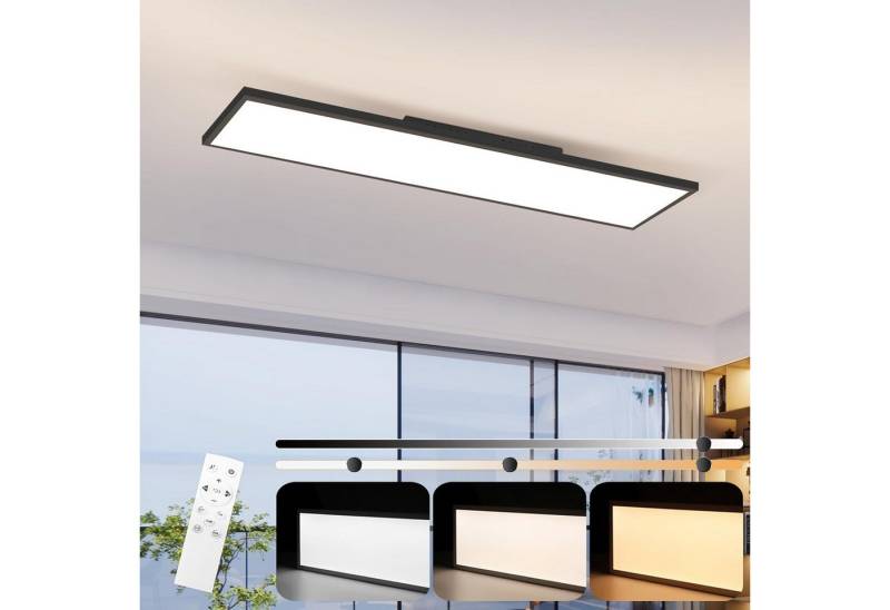 ZMH LED Deckenleuchte LED Panel Dimmbar - Flach Wohnzimmer mit Fernbedienung, LED fest integriert ZMH LED Deckenleuchte LED Panel Dimmbar - Flach Wohnzimmer mit Fernbedienung, LED fest integriert von ZMH