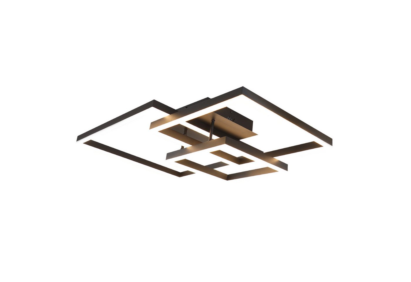 ZMH LED Deckenleuchte Modern Quadratischer Vieleck, dimmbar, LED fest integriert, Tageslichtweiß ZMH LED Deckenleuchte Modern Quadratischer Vieleck, dimmbar, LED fest integriert, Tageslichtweiß von ZMH