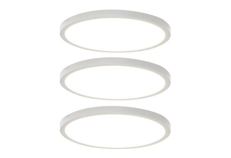 ZMH LED Deckenleuchte Wohnzimmer Rund Flach 24W Deckenlampe Modern für Schlafzimmer, Augenschutz, Einfache Installtion, LED fest integriert ZMH LED Deckenleuchte Wohnzimmer Rund Flach 24W Deckenlampe Modern für Schlafzimmer, Augenschutz, Einfache Installtion, LED fest integriert von ZMH